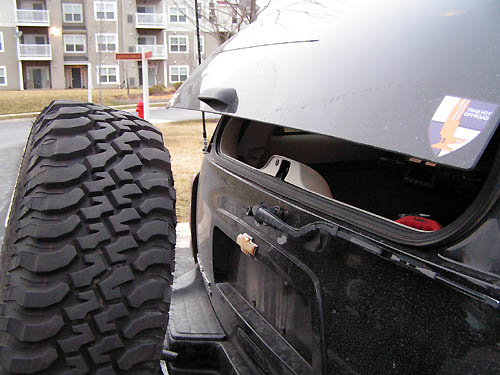 Mercedes ml spare wheel carrier #7
